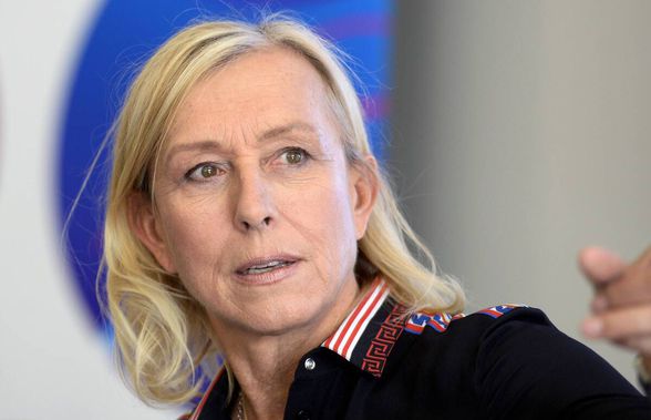 Martina Navratilova, profund emoționată de protestele împotriva Rusiei: „Plâng ca un copil”