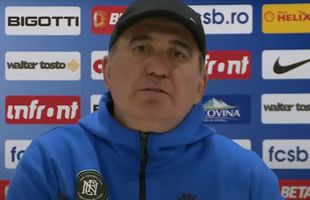 Hagi a venit la conferința de presă de după victoria cu FCSB și a stat un minut: „E a doua oară! E lipsă mare de respect”