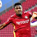 Cephas Malele (numărul 9), atacantul lui CFR Cluj.
Foto: Imago