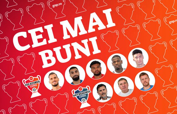 Votează AICI „Jucătorul lunii” și „Antrenorul lunii”! » Iată cine sunt nominalizații pentru februarie