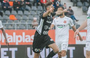 FC Hermannstadt - U Cluj 0-1 » Istvan Kovacs a salvat brigada lui Colțescu! Două decizii cruciale la Sibiu