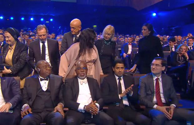 Răzvan Burleanu, prezent la gala „The Best” alături de nume mari din lumea fotbalului » Lângă cine s-a afișat președintele FRF