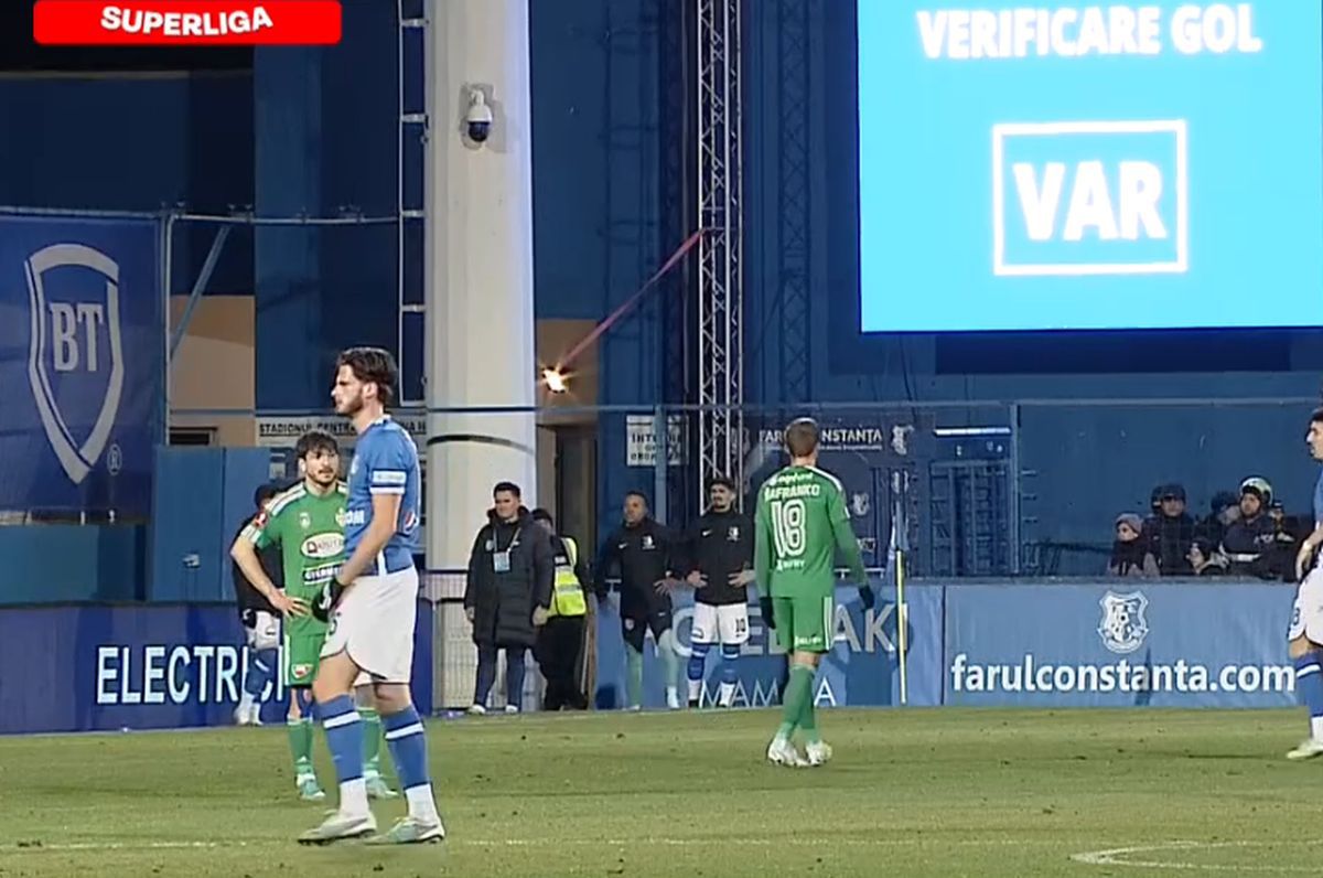 „Tușierul” a anulat golul sezonului în Farul - Sepsi OSK