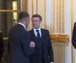 Kylian Mbappe la Palatul Elysee