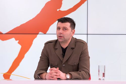 Raul Rusescu a debutat la GSP Live // foto: Ionuț Iordache