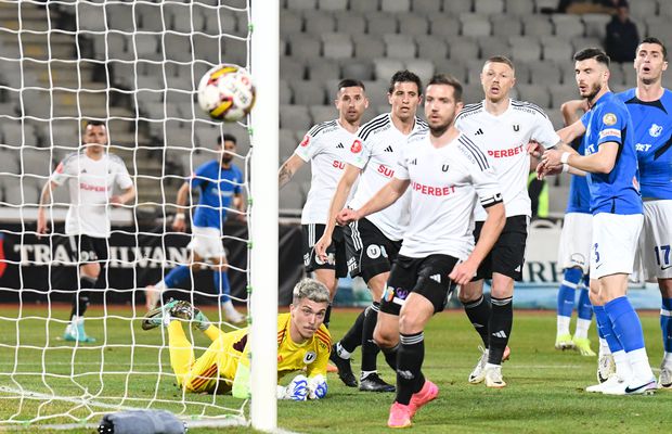 Sabău l-a scos la tablă pe Hagi! U Cluj o învinge pe Farul după o gafă de amatori și e în cărți pentru play-off! Clasamentul ACUM