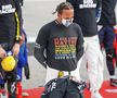 Lewis Hamilton și mesajele pe care le-a afișat de-a lungul timpului pe marile scene din Formula 1 / Sursă foto: Imago Images
