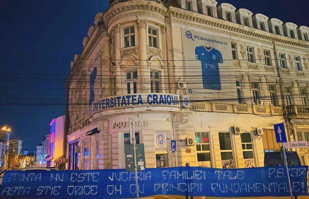 Ultrașii s-au ridicat împotriva patronului: „Știința nu e jucăria familiei tale!”. Mesaje de amenințare la sediul clubului