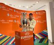 Trofeul EURO a ajuns la București