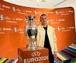 Trofeul EURO a ajuns la București