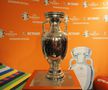 Trofeul EURO a ajuns la București