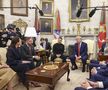 Imagini de la Casa Albă, din timpul tensionatei întâlniri Trump - Zelenski / FOTO: Imago