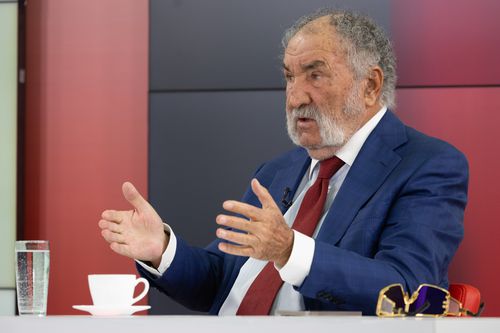 Ion Țiriac, la „Prietenii lui Ovidiu” FOTO: Ionuț Iordache (GSP)