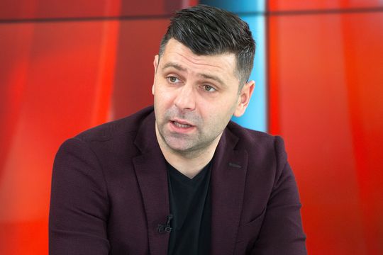 Raul Rusescu în studioul Gazetei, foto: GSP