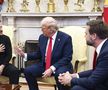 Imagini de la Casa Albă, din timpul tensionatei întâlniri Trump - Zelenski / FOTO: Imago
