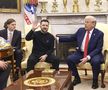Imagini de la Casa Albă, din timpul tensionatei întâlniri Trump - Zelenski / FOTO: Imago