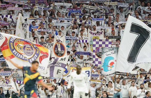 Real Madrid nu a scăpat de pedeapsă » UEFA a sancționat clubul pentru comportamentul neadecvat al suporterilor