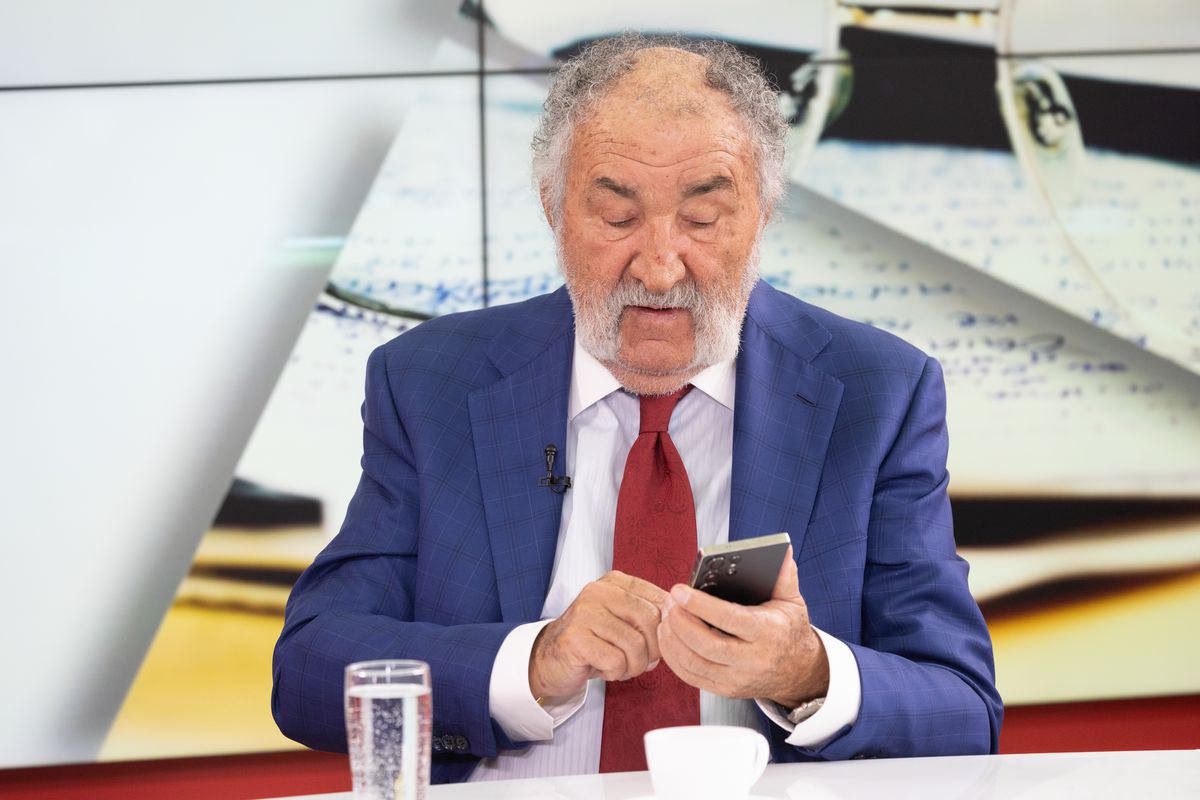 Ion Ţiriac la „Prietenii lui Ovidiu”, 26 februarie 2025 (2)