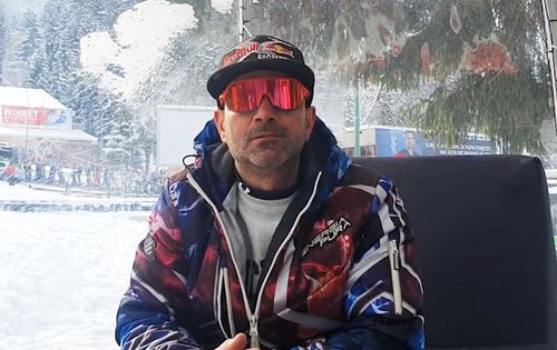 Florentin Nicolae are un discurs dur la adresa șefilor Federației de Schi. Foto: Justin Gafiuc (GSP)