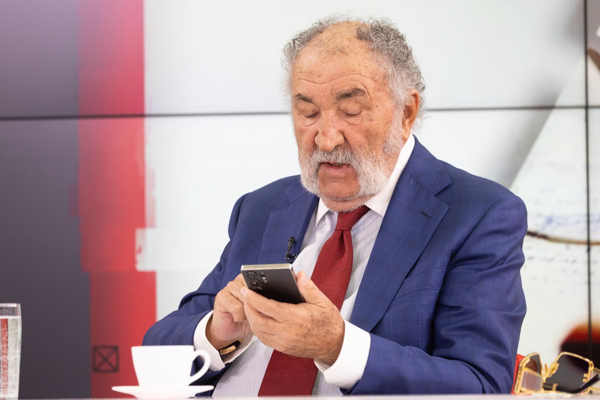 Ion Ţiriac la „Prietenii lui Ovidiu”, 26 februarie 2025 (2)