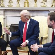 Imagini de la Casa Albă, din timpul tensionatei întâlniri Trump - Zelenski / FOTO: Imago