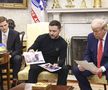 Imagini de la Casa Albă, din timpul tensionatei întâlniri Trump - Zelenski / FOTO: Imago