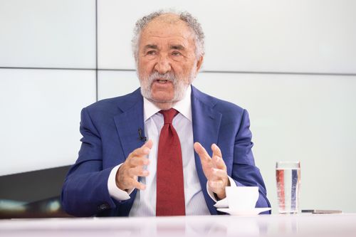 Ion Țiriac, la „Prietenii lui Ovidiu” FOTO: Ionuț Iordache (GSP)