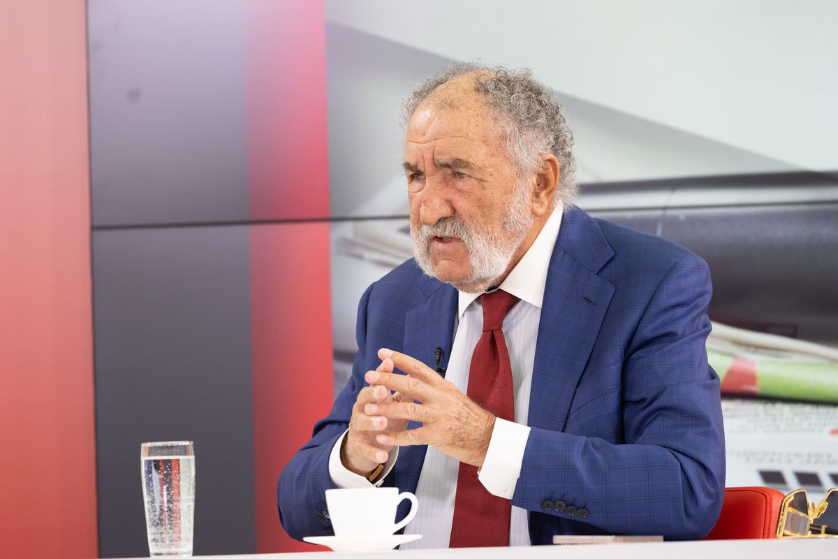 Ion Ţiriac la „Prietenii lui Ovidiu”, 26 februarie 2025 (2)