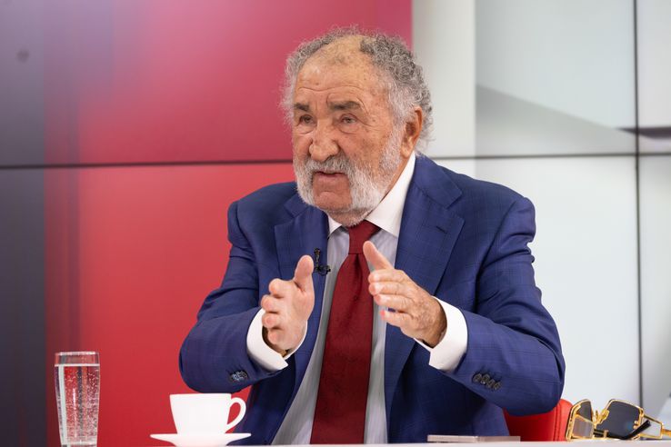 Ion Țiriac, la „Prietenii lui Ovidiu” FOTO: Ionuț Iordache (GSP)
