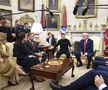 Imagini de la Casa Albă, din timpul tensionatei întâlniri Trump - Zelenski / FOTO: Imago