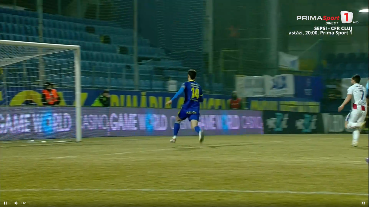 Autogol Blazek, în Slobozia - Oțelul