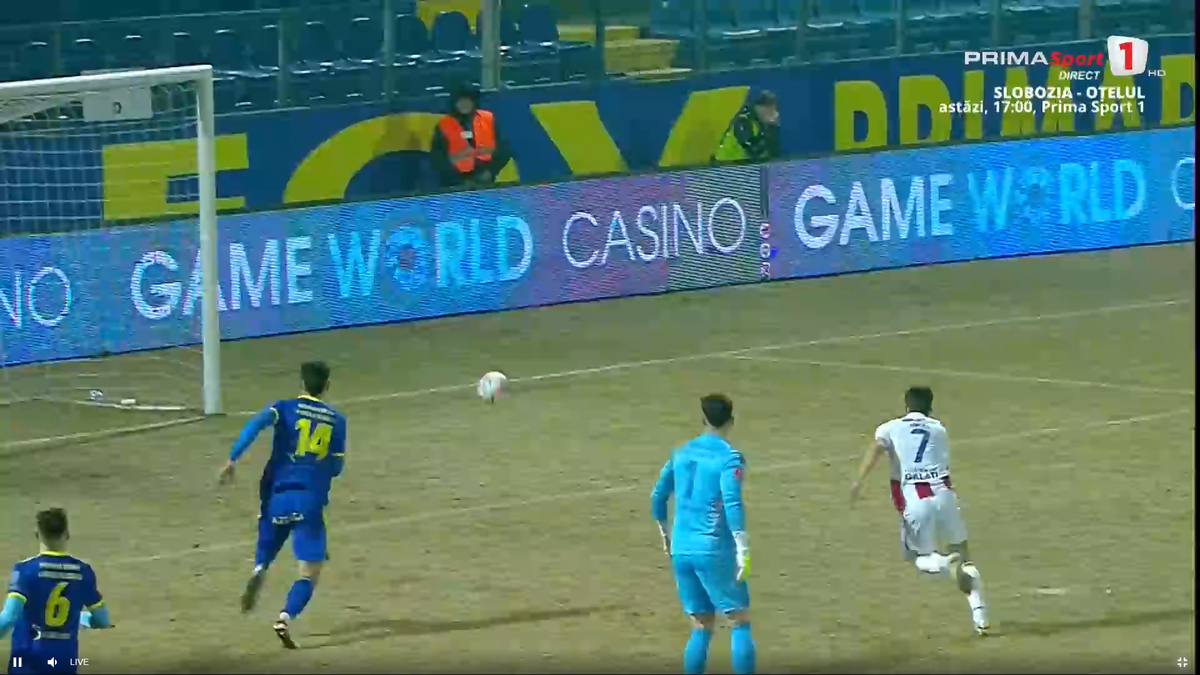 Autogol Blazek, în Slobozia - Oțelul