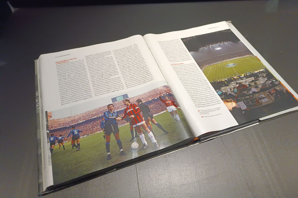 Trofeul Stelei, expus la muzeul stadionului San Siro din Milano