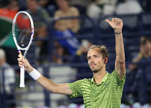 Daniil Medvedev la finalul partidei din semifinale FOTO Imago Images