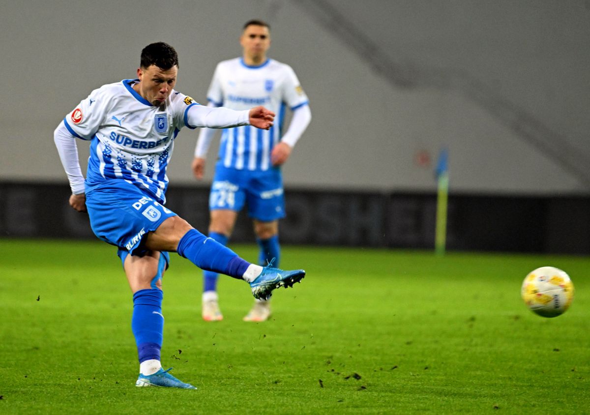 De ce s-a chinuit Craiova cu Metaloglobus? Marcatorul golului a spus tot după meci: „Alergau ca niște câini în prima repriză”