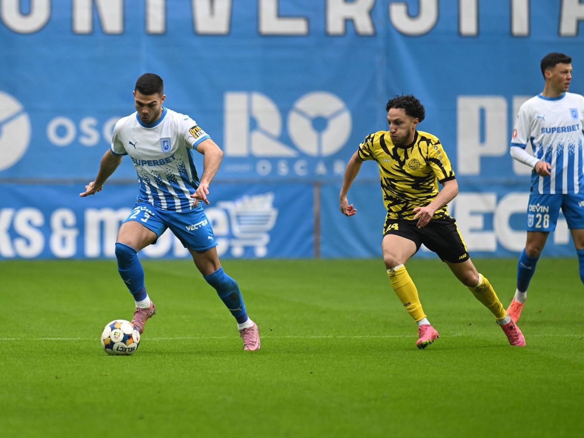 Universitatea Craiova - Metaloglobus, imagini de meci // foto: UCV