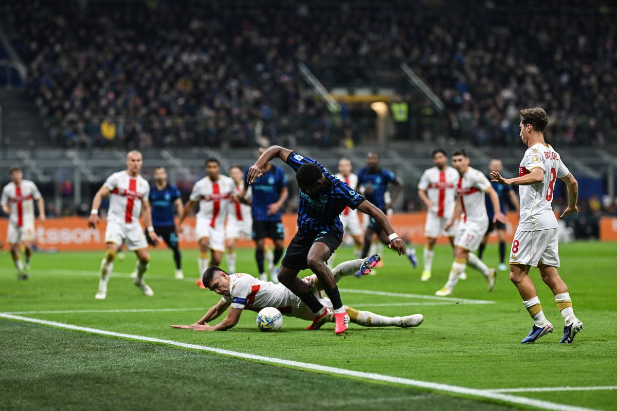 Inter pune pansamentul peste rana din Liga Campionilor cu echipa lui Dan Șucu » Succes cu Genoa și 13 puncte avans față de AC Milan