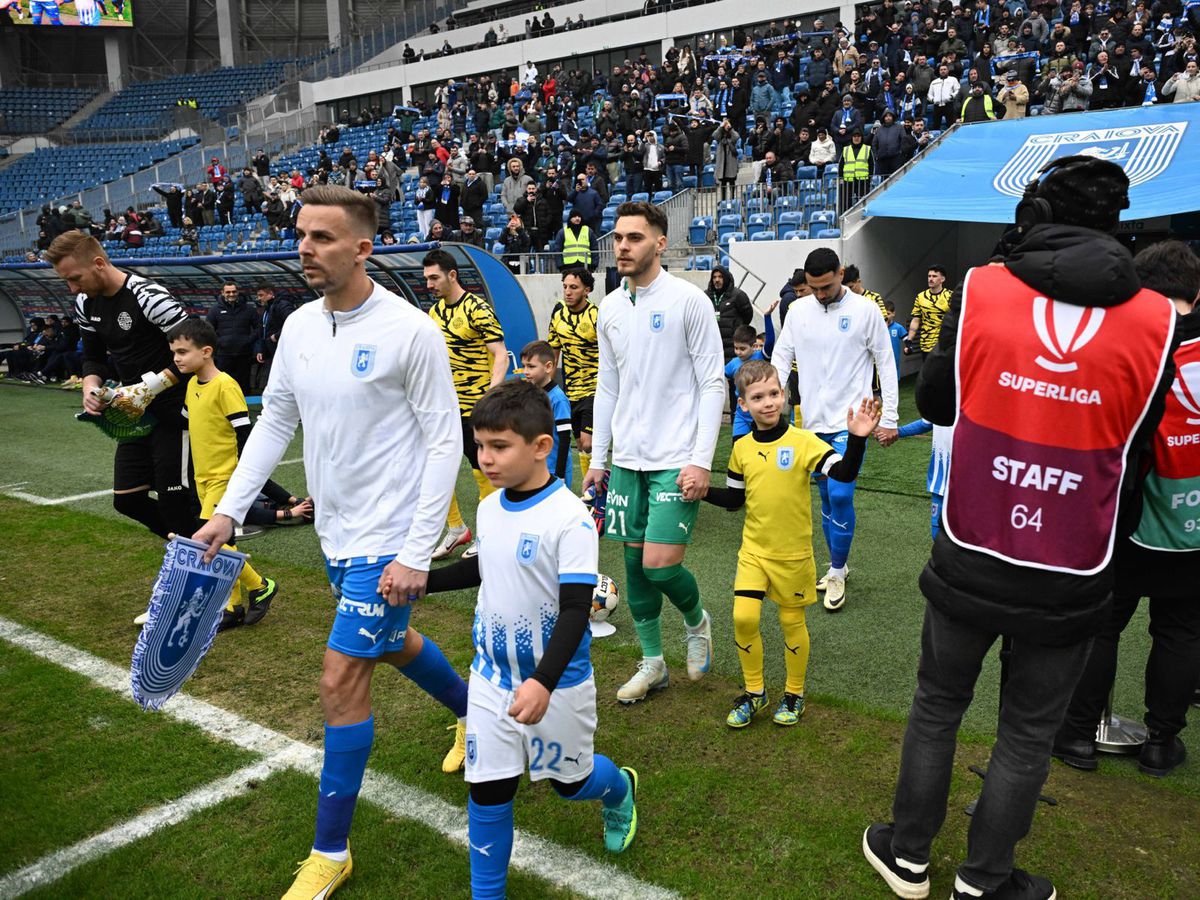 Universitatea Craiova - Metaloglobus, imagini de meci // foto: UCV