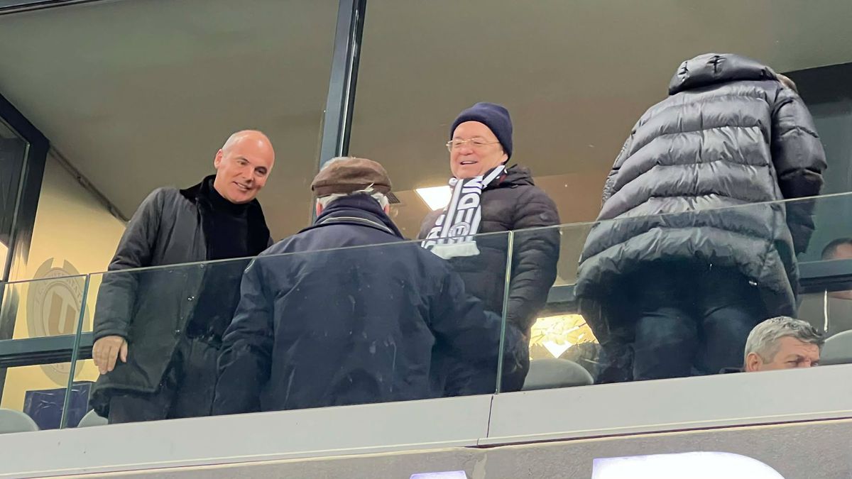 Emil Boc, prezent la U Cluj - Oțelul Galați / Foto: David Istrate GSP