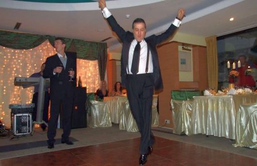 Gigi Becali pe ringul de dans