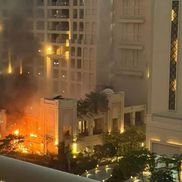 Explozii în Dubai, în urma valului de rachcete lansate de Iran / Sursă foto: X