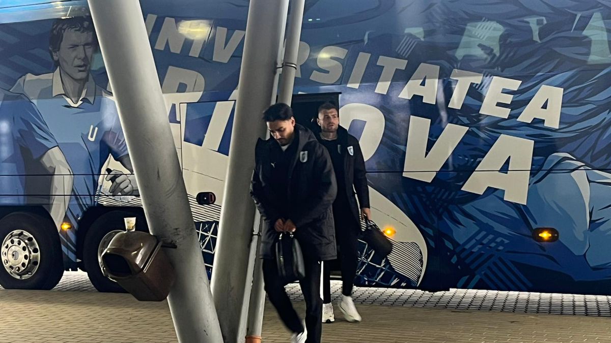 Universitatea Craiova - Metaloglobus, imagini înainte de meci