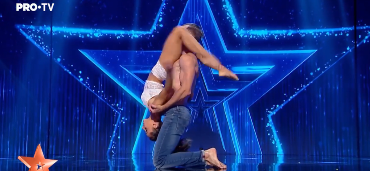 O fostă gimanstă, moment incendiar la Românii au Talent » A fost antrenată de Nadia Comăneci