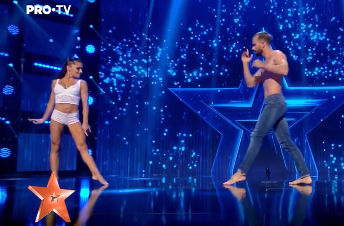 O fostă gimnastă, moment incendiar la „Românii au Talent” » A fost antrenată de Nadia Comăneci