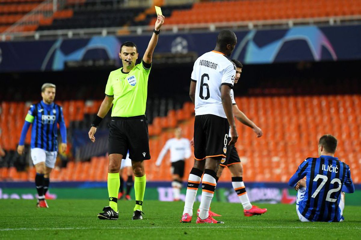 Ovidiu Hațegan s-a testat pentru coronavirus după ce a condus Valencia - Atalanta: „Am avut simptome, m-am speriat”