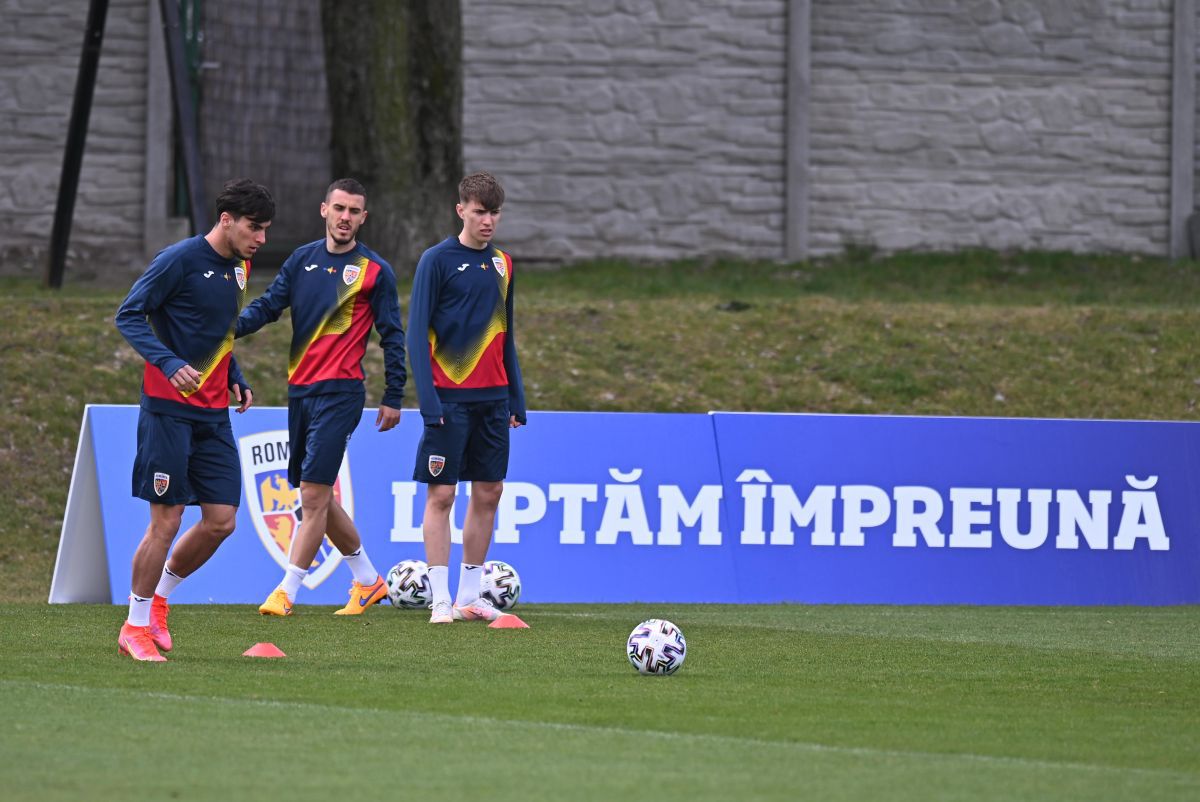 Antrenament România U21 - 28 martie