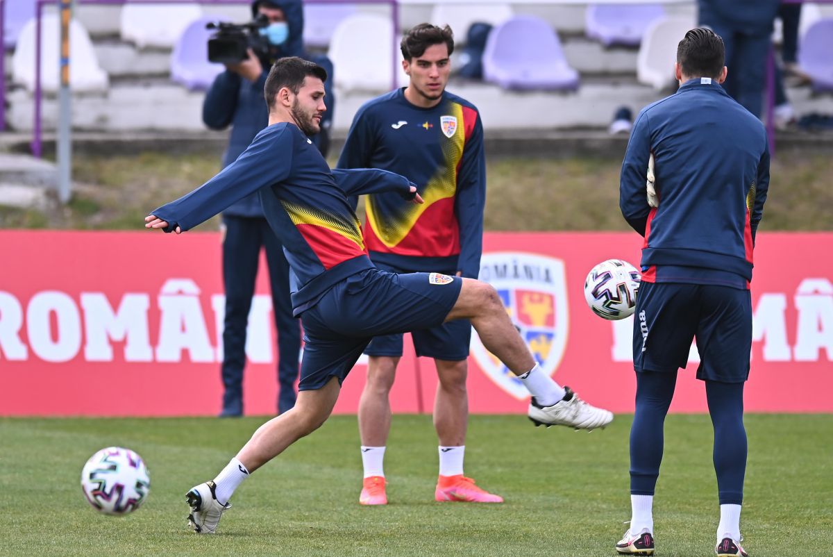 Primul antrenament al României U21 pentru meciul cu Germania » Cum și-a împărțit Adrian Mutu jucătorii