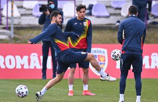 Primul antrenament al României U21 pentru meciul cu Germania » Cum și-a împărțit Adrian Mutu jucătorii