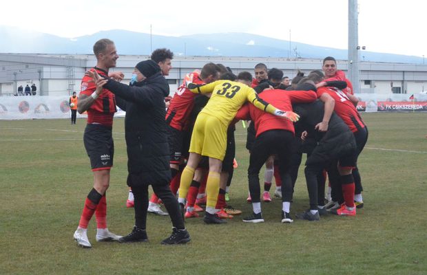 Csikszereda, mai aproape ca niciodată de Liga 1! Hora bucuriei de la Miercurea Ciuc