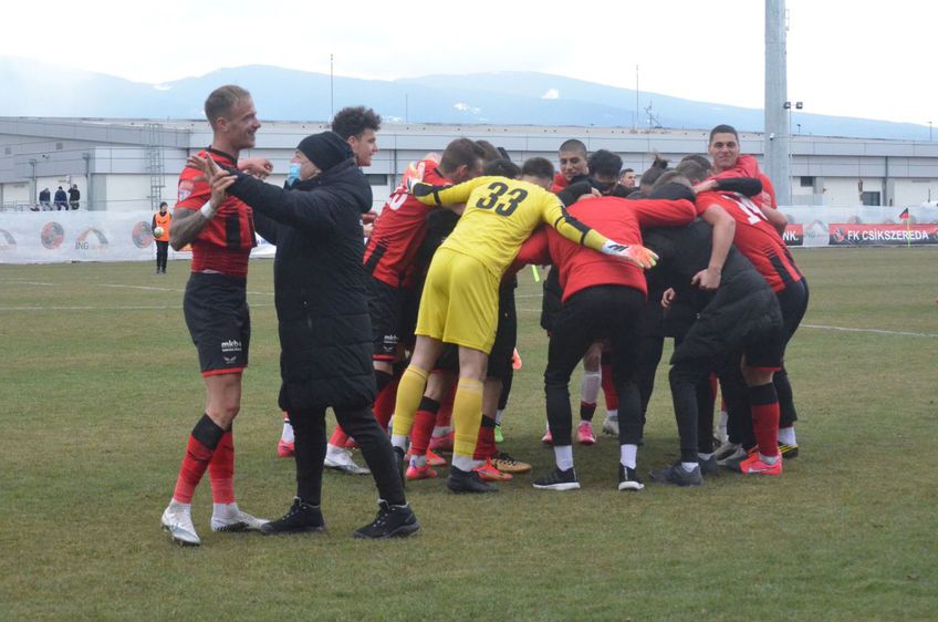 Csikszereda s-a calificat în play-off-ul Ligii a 2-a după o victorie așteptată în fața celor de la CSM Slatina, 1-0.